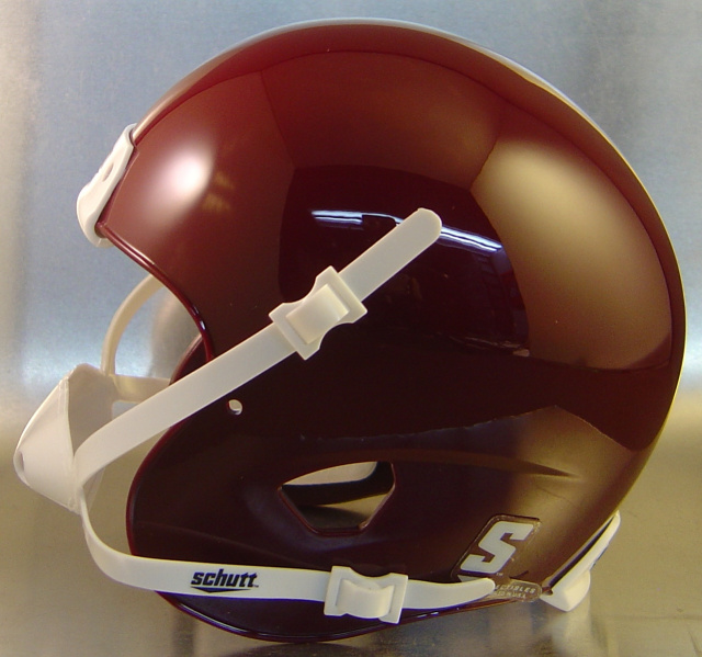Maroon Schutt XP Mini Football Helmet Shell